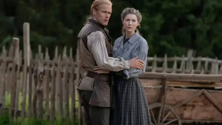 Caitriona Balfe and Sam Heughan Discuss Final Season Premiere