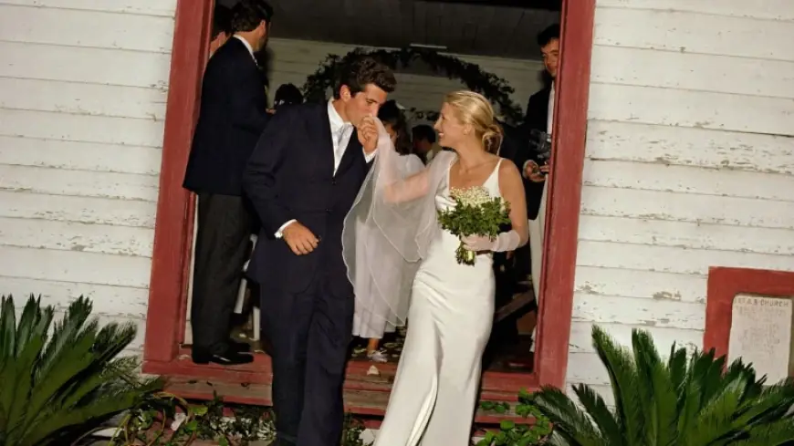 Carolyn Bessette’s slip wedding dress and a new TV drama are reshaping the style conversation again