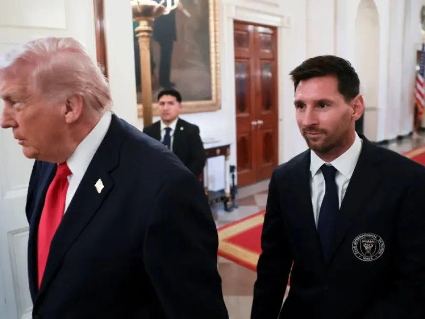 Inter Miami visit to White House draws political backlash after Messi applauds Trump’s Iran remarks