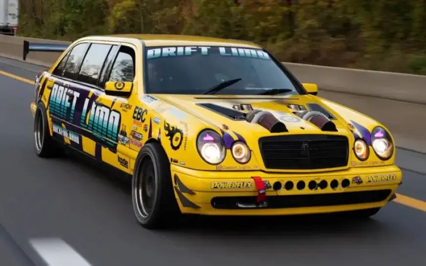 1000-HP Mercedes-Benz Limo Boasts Turbochargers Larger Than Your Face