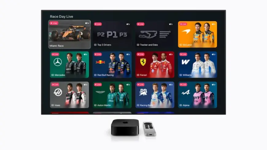 Apple Tv Brings Exclusive Formula 1 Coverage, 4K and Multiview Features
