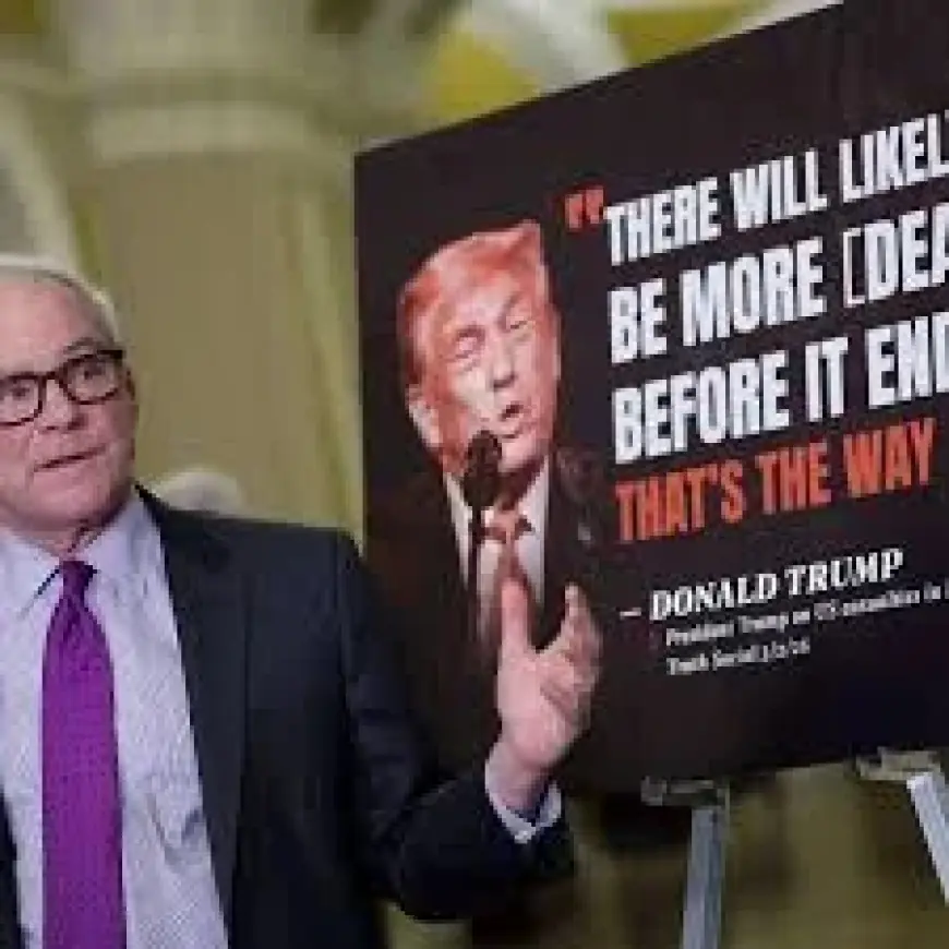 War Powers Resolution Vote Nears as Senators Clash Over Iran Strikes