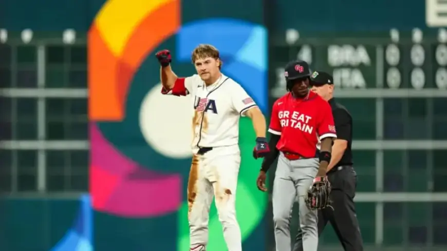 Team USA Triumphs with Explosive Bats Against Great Britain