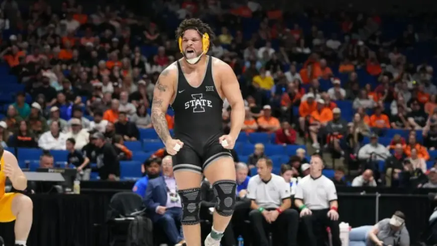 Big 12 Wrestling Championships finals set as Oklahoma State leads Iowa State