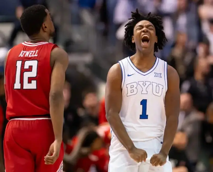 BYU Upsets No. 10 Texas Tech 82-76 Victory