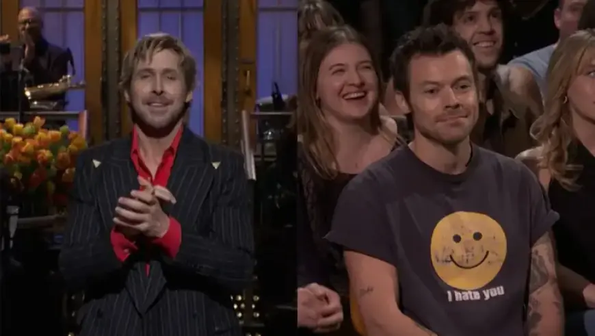Harry Styles Joins Ryan Gosling’s SNL Monologue for Unforgettable Moment