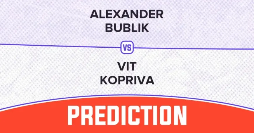 Alexander Bublik favored against Vit Kopriva in 2026 Indian Wells round