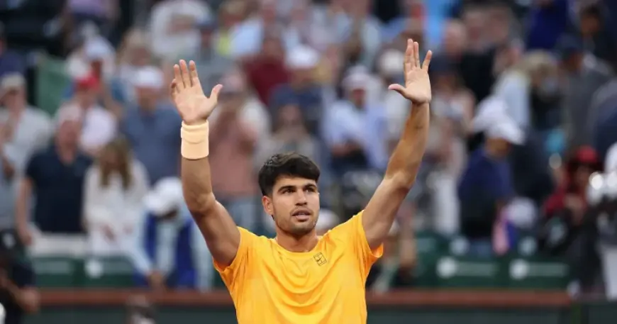 Carlos Alcaraz sweeps past Dimitrov in 66 minutes, Monday Rinderknech test looms