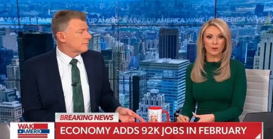 Newsmax Host Clarifies Colleague’s Economic News Error