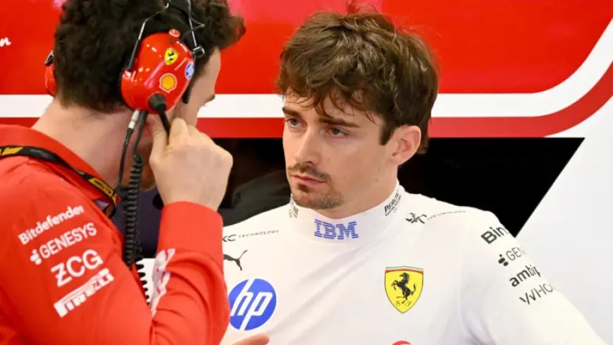 Leclerc Says Ferrari ‘Nowhere Near’ Mercedes After Australian Qualifying Session