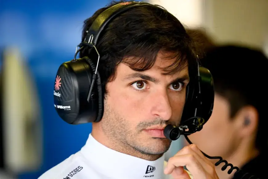 Carlos Sainz stopped in FP3, Williams confirms ERS issue and grid uncertainty