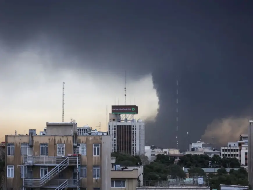 Israel Iran Attack Intensifies as Tehran Oil Depots Burn and Region Braces