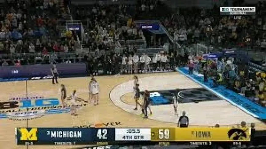 Iowa Hawkeyes Women’s Basketball tops Michigan 59-42 in Big Ten semifinal