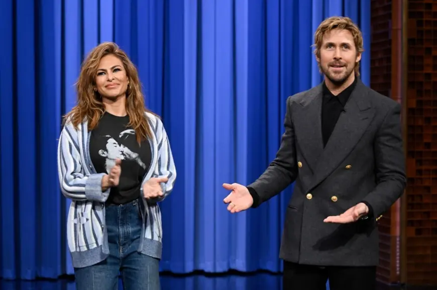 Eva Mendes and Ryan Gosling: First Public Appearance Together in Over a Decade — Birthday Surprise on The Tonight Show
