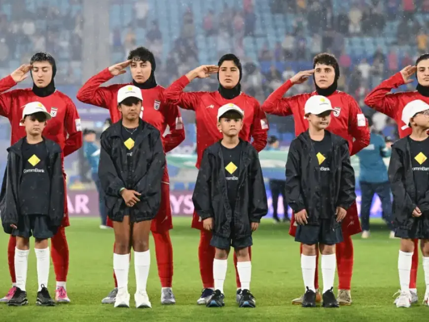 Iran Women’s Football Team Bravely Sings Anthem Amidst War Concerns