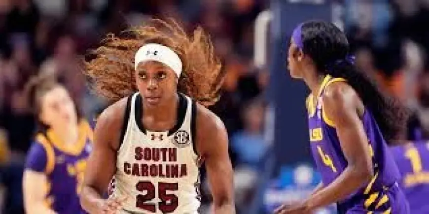 Dawn Staley’s South Carolina beats LSU again, returns to SEC title game