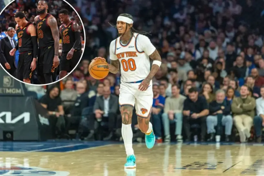 Jordan Clarkson reflects on LeBron James ahead of Knicks-Lakers matinee