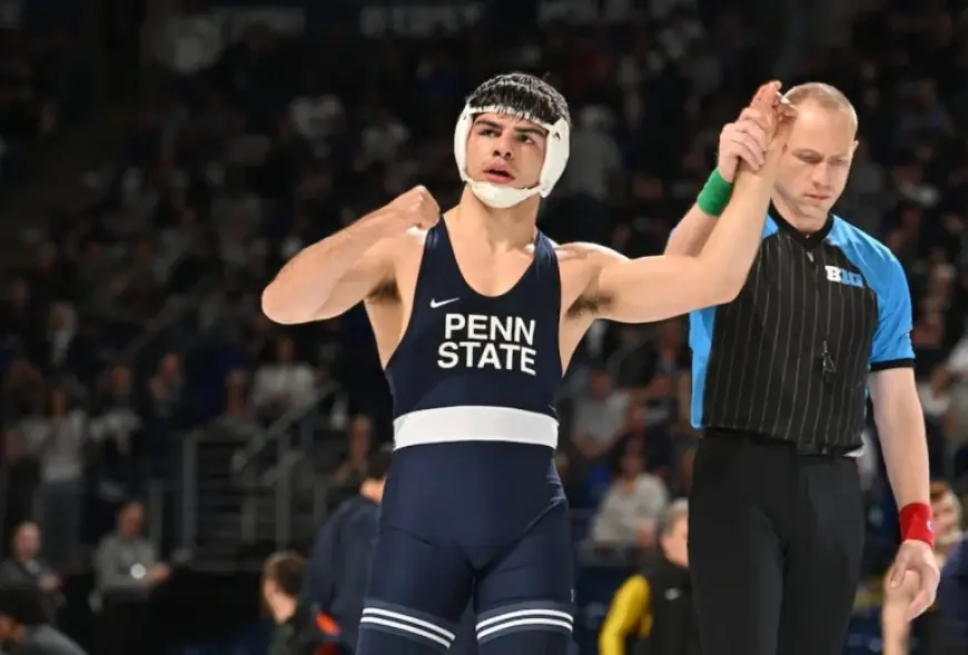 Big 10 Wrestling Championships finals set as Penn State lead faces Sunday tests