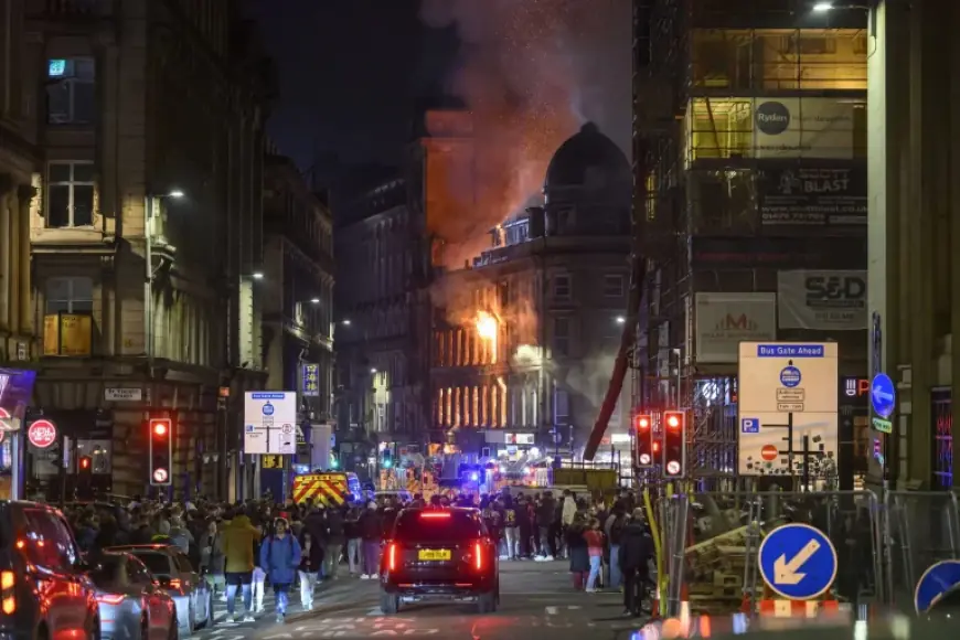 Glasgow Fire Shuts Glasgow Central Station, Stranding Passengers and Halting Trains