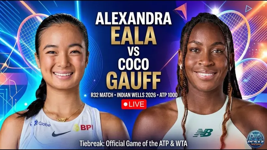 Alexandra Eala vs. Coco Gauff Tonight at Indian Wells: The Most Anticipated Match of the Tournament