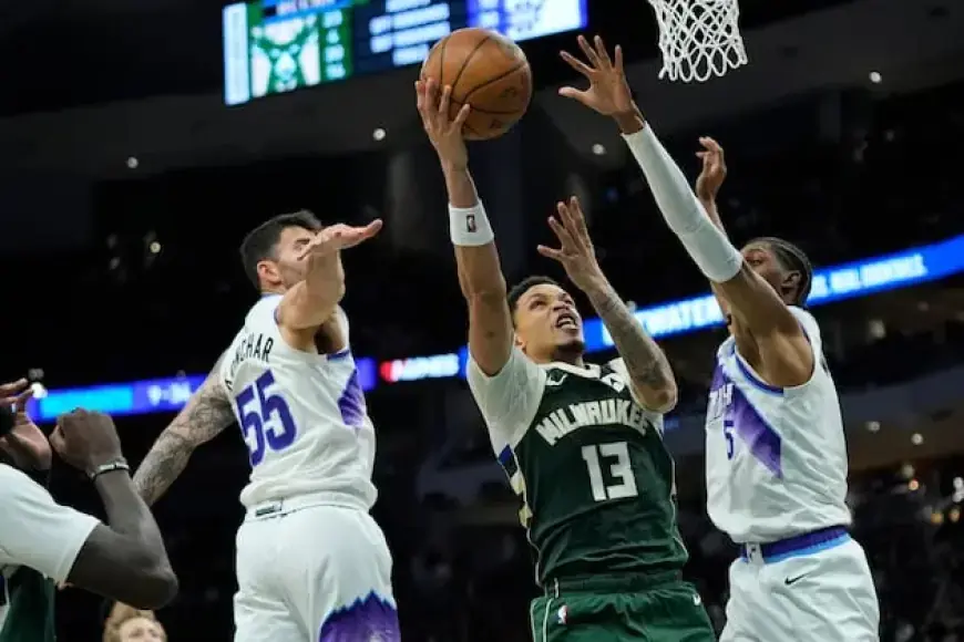 Giannis Antetokounmpo Leads Bucks to Victory Over Utah Jazz