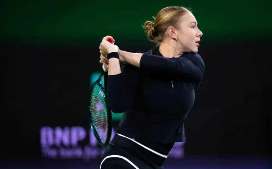 Amanda Anisimova rebounds to set Raducanu showdown with round-of-16 stakes