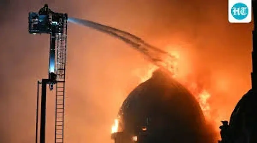 Glasgow Fire at Central Station Collapses Forsyth Building, Cause Unclear