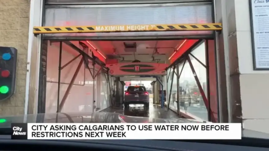 Calgary Water Restrictions Begin Monday as City Warns of Fire Risks