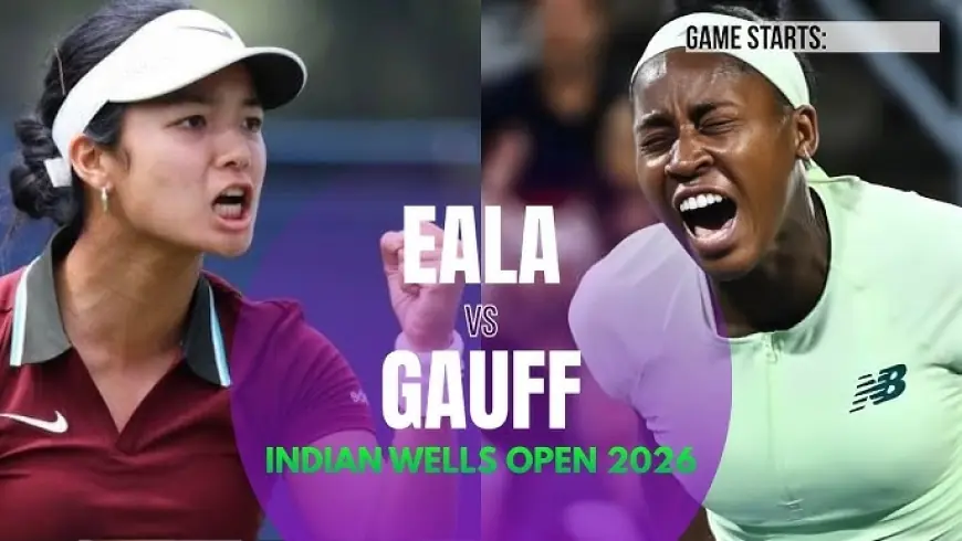Alexandra Eala Stuns Coco Gauff at Indian Wells 2026 — Historic Upset on Stadium 1
