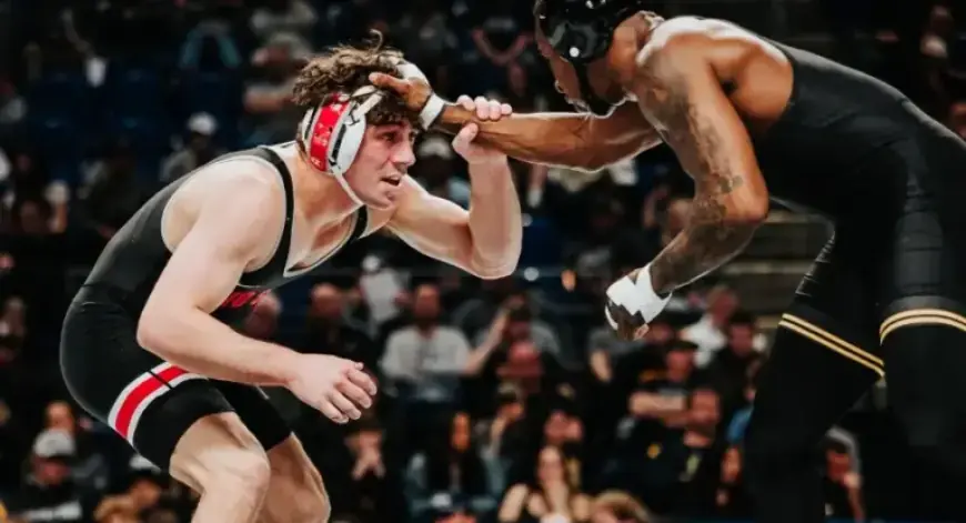 Ohio State’s Jesse Mendez, Ben Davino Capture Big Ten Wrestling Titles