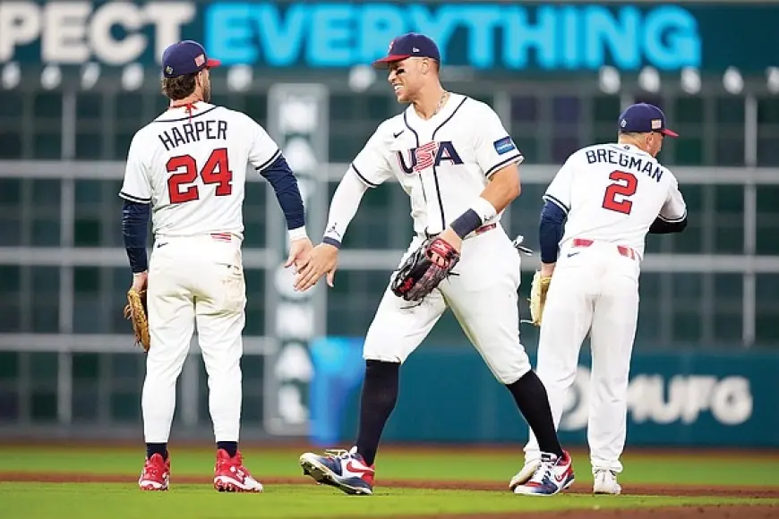 USA 9, Great Britain 1 — Schwarber's 427-Foot Bomb Breaks Open WBC 2026 Thriller in Houston