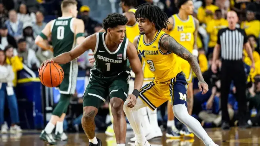 Jeremy Fears Jr. Receives Technical Foul for Kicking Michigan Player