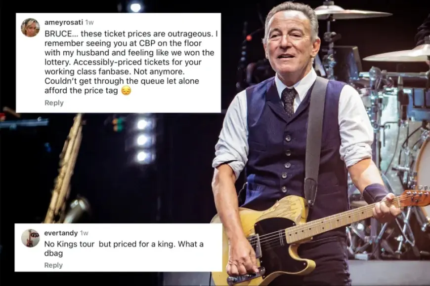 Bruce Springsteen Faces Fan Backlash Over ‘No Kings’ Tour Ticket Prices as Sales Begin