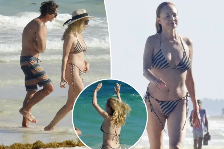 Heather Graham shares Mexico bikini photos, but relationship status remains unclear