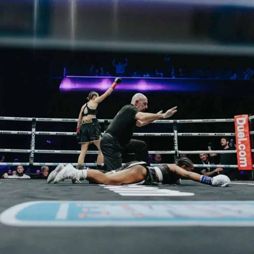 Egypt Criss knocked out by Jade Jones in two-round Misfits Boxing debut