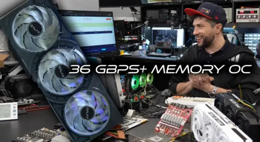 Teclab Surpasses NVIDIA RTX 50 Limits, Achieving 36 Gbps on RTX 5070 Ti