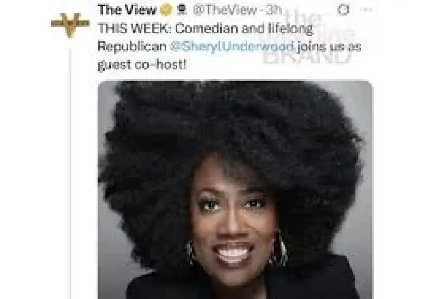 Guest-host rotation changes for The View viewers as Sheryl Underwood steps in