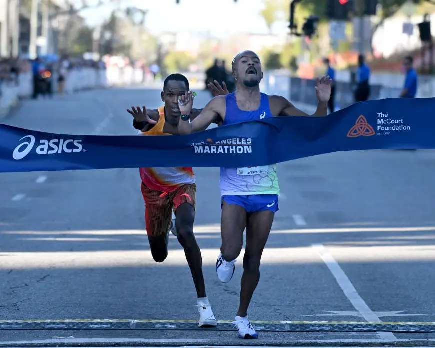 LA Marathon 2026: Nathan Martin Wins Closest Finish in Race History, Cherono Stuns at 45