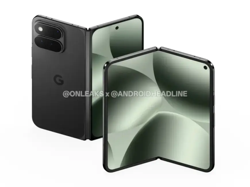 First Look: Official CAD Renders of Google Pixel 11 Pro Fold