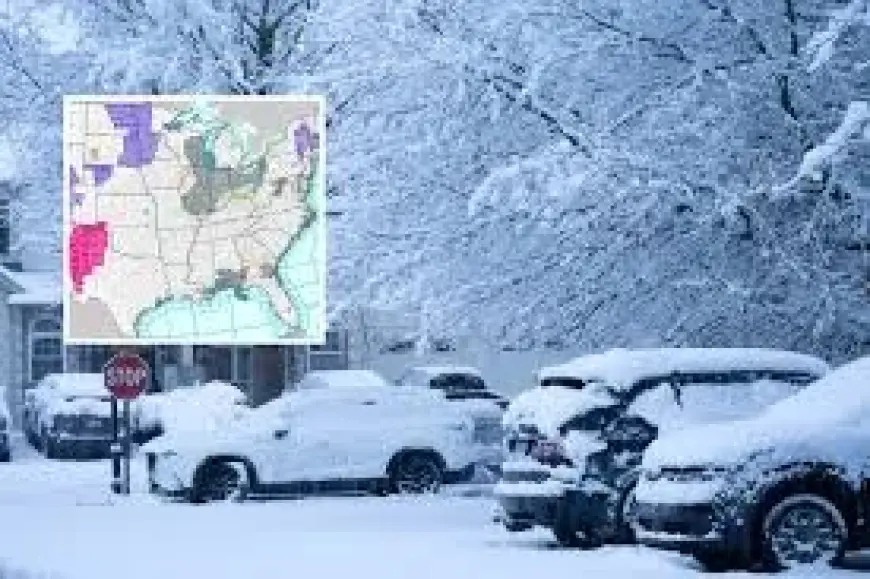 Snowfall turns from quiet evening to road closures under heavy snow warnings