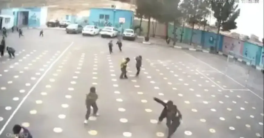 Video Shows Strike Near Iranian Boys’ School