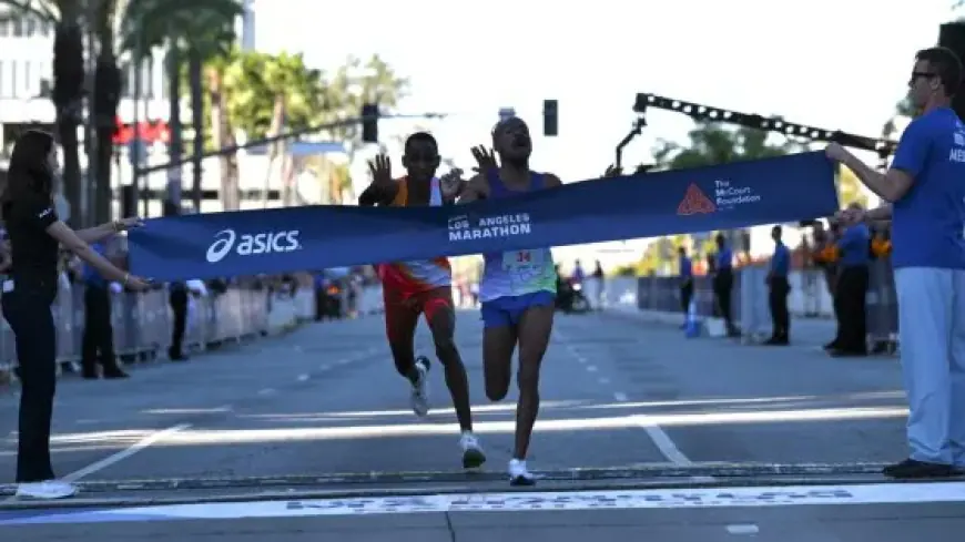 LA Marathon 2026: Nathan Martin Makes History as First African-American Winner, Cherono Dominates at 45