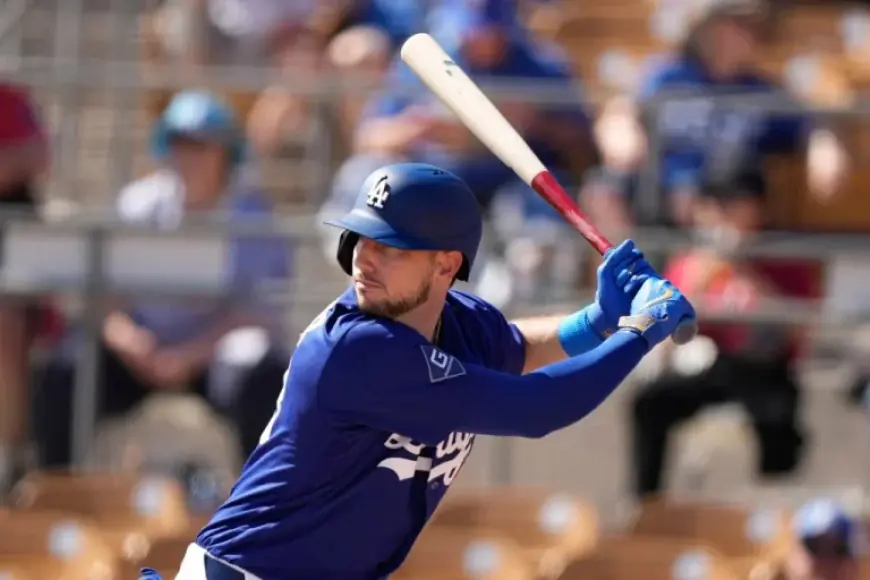 Kyle Tucker back in Dodgers camp after new son, checks into spring lineup