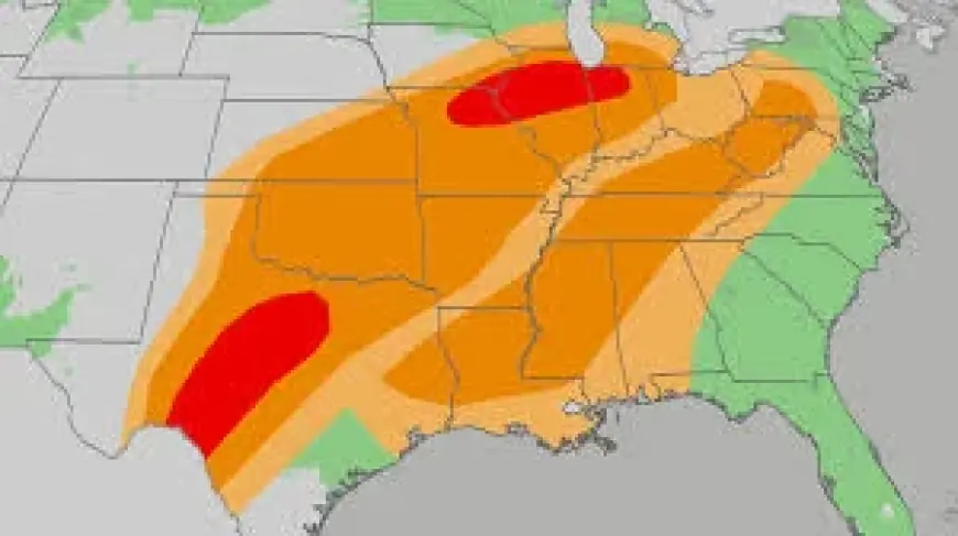 Weather Storms Tornadoes: East Texas Braces for Late Tuesday Night Line of Severe Thunderstorms