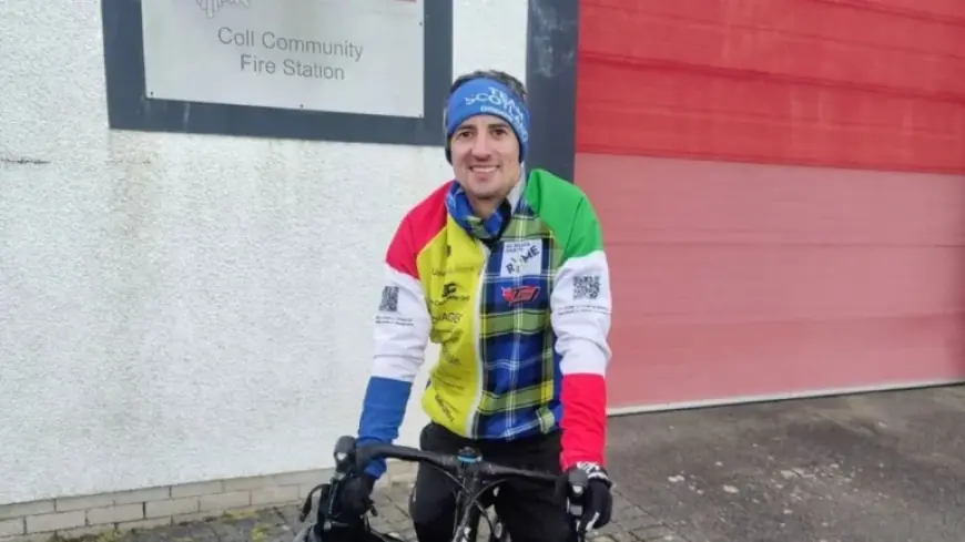 Doddie Weir: Family and firefighters hit the road in a rolling tribute
