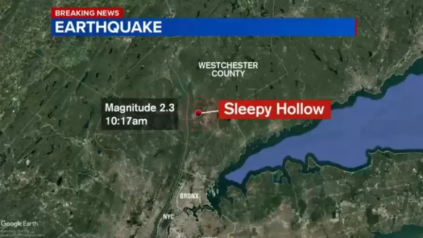 Earthquake Nyc: 2.3-Magnitude Tremor Hits Near Sleepy Hollow, USGS Says