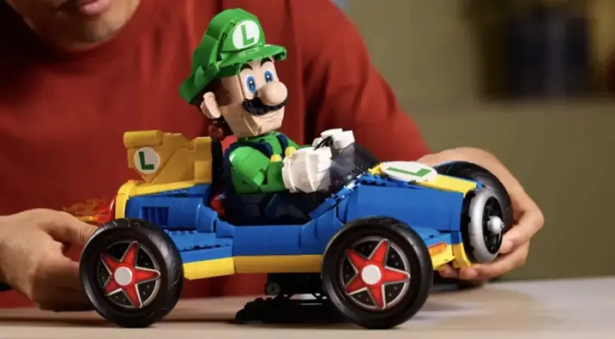 Pre-Order the 18+ Lego Mario Kart Set Featuring Luigi Now