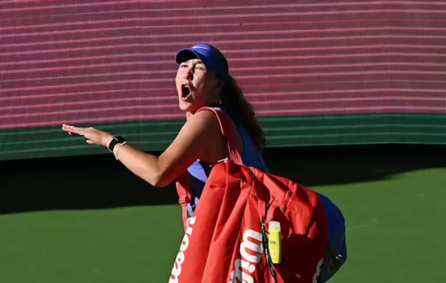 Mirra Andreeva’s Meltdown: Self-Punch and Crowd Outburst Captured