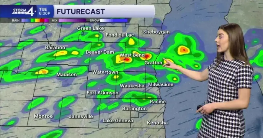 Snow Storm Weather Forecast: Southeast Wisconsin Braces for Hail Tonight, Then a Rain-to-Mix Turn by Morning