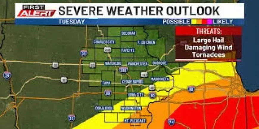 Iowa City Weather vs. South Central Kansas: What today’s storm alerts reveal
